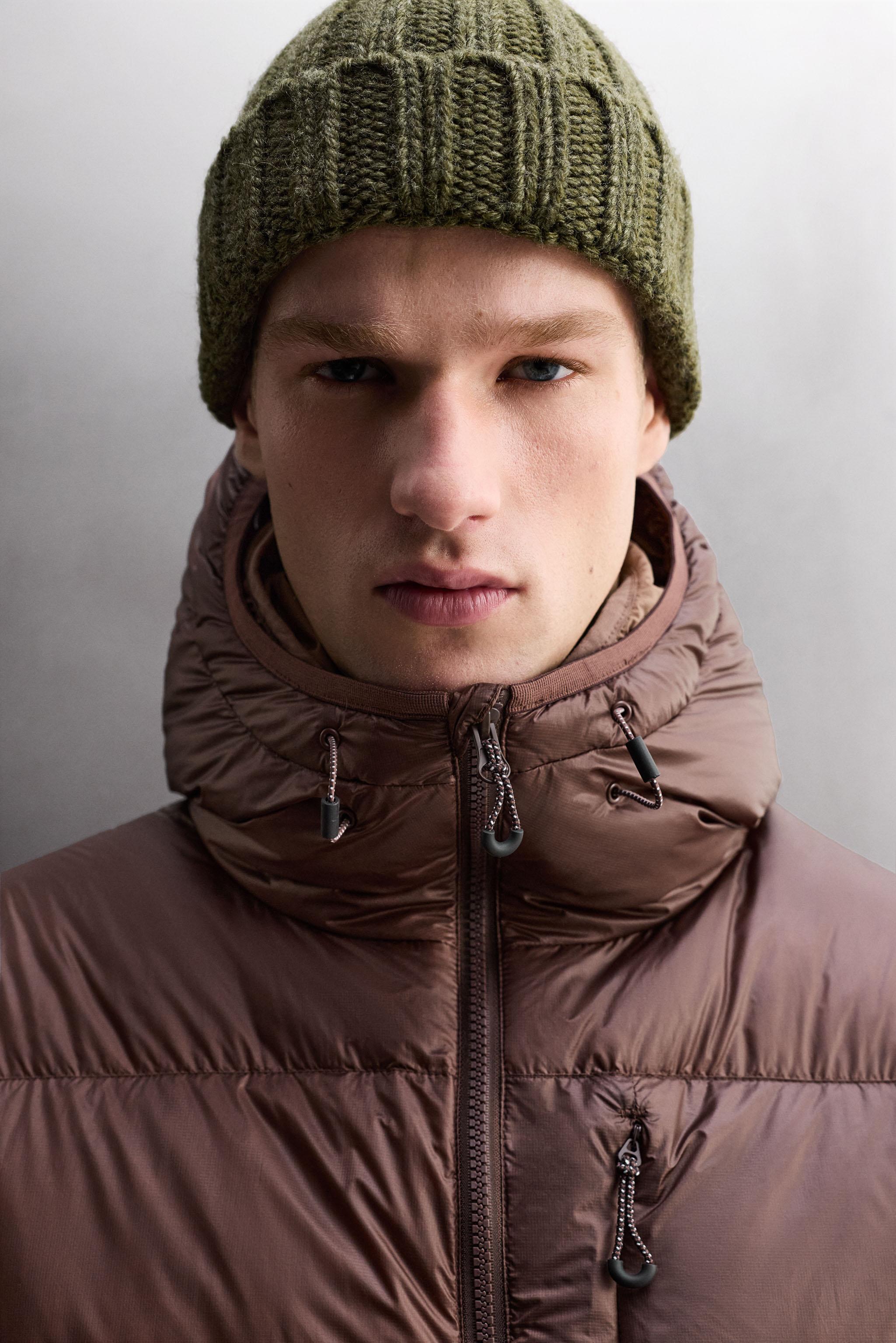 FEATHER DOWN SKI PUFFER JACKET